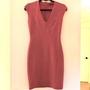 Vintage Le Château Cocktail Mini Dress in Poppy Red